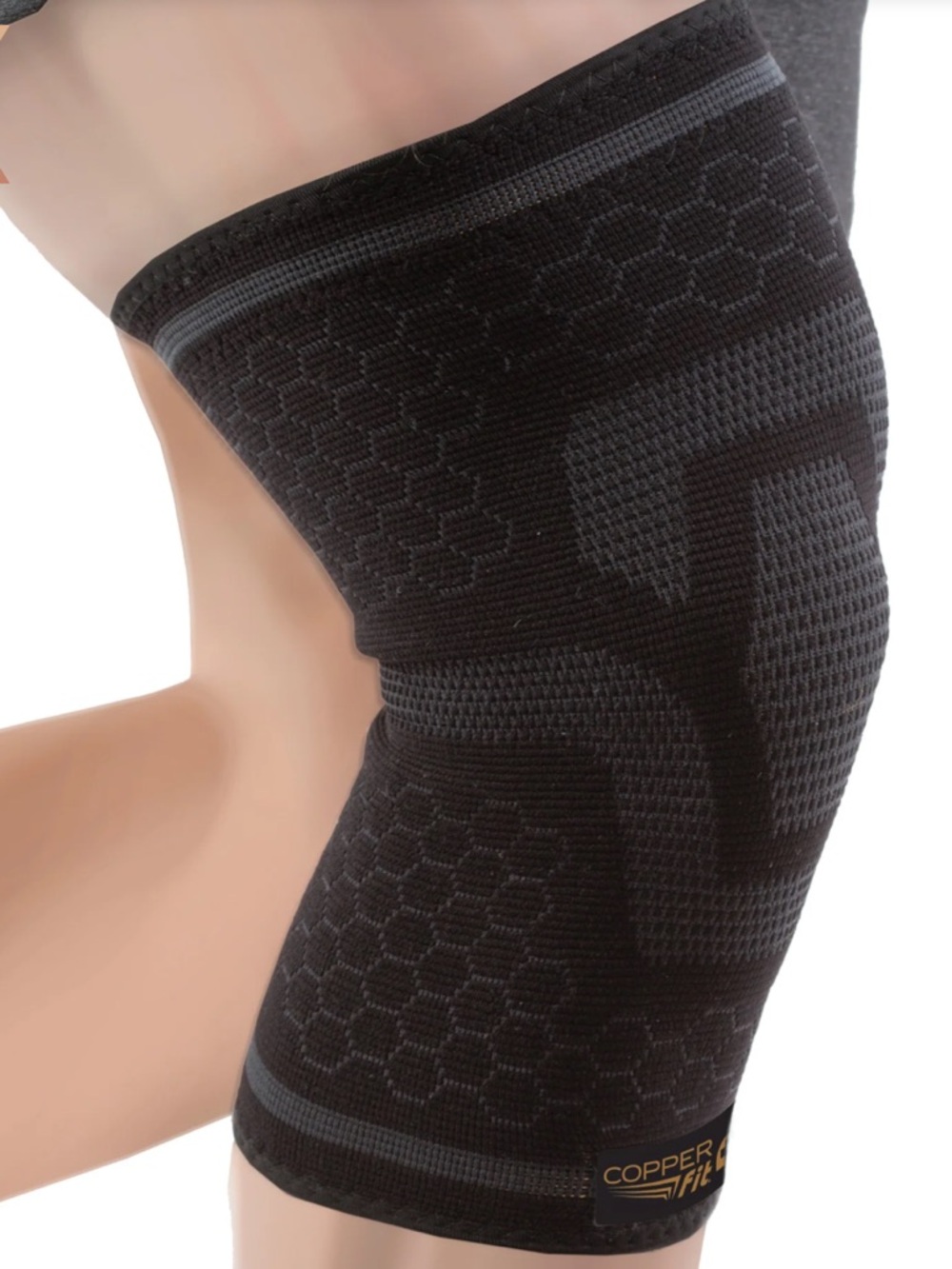 Copper fit ICE
COMPRESSION KNEE SLEEVE.
Size 2XL
MENTHOL-INFUSED
COPPFIT new
